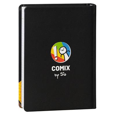 Agenda 16Mesi Medium Scomix Black
