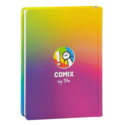 Agenda 16Mesi Medium Scomix Multicolor