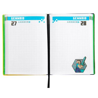 Diario 12Mesi Std Dragon Mascots Minecraft