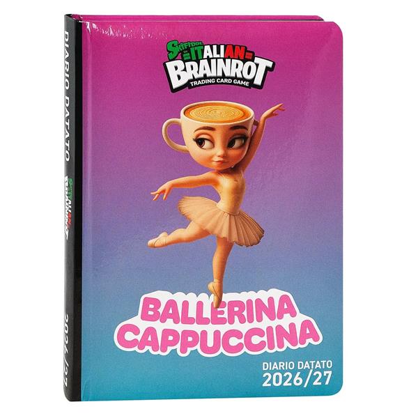 Diario Datato 12 Mesi Std Ballerina Sk Italian Brainrot