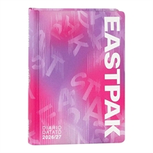 Diario Datato 13Mesi Medium Eastpak Letterdye Pink