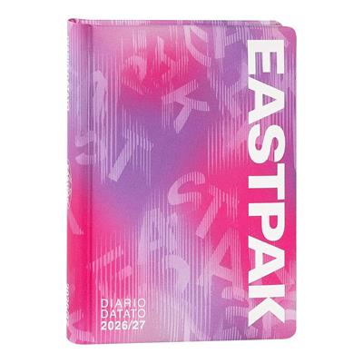 Diario Datato 13Mesi Medium Eastpak Letterdye Pink