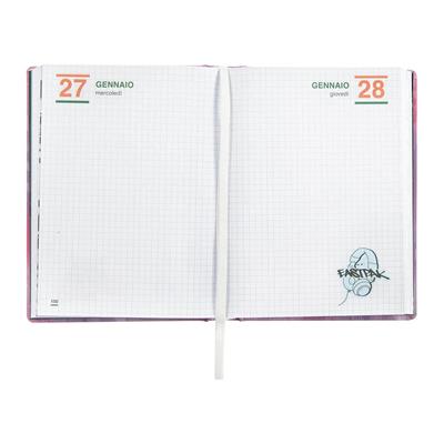 Diario Datato 13Mesi Medium Eastpak Letterdye Pink