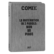Diario Agenda Comix 16Mesi Std Gear Black