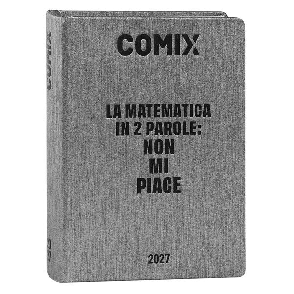 Diario Agenda Comix 16Mesi Std Gear Black