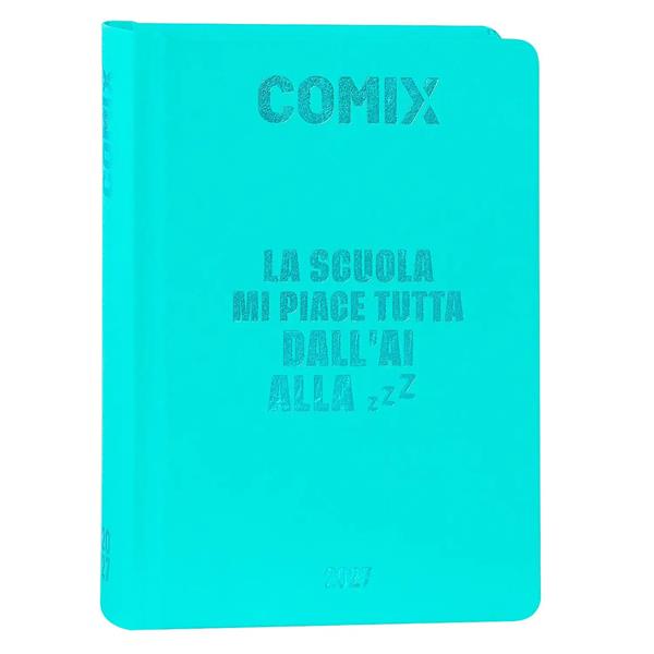 Diario Agenda Comix 16Mesi Std Turchese