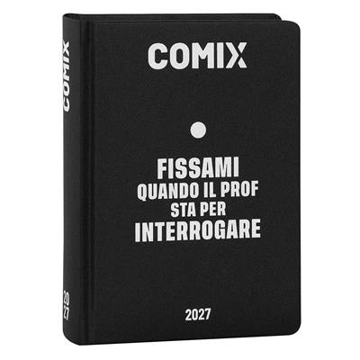 Diario Agenda Comix 16Mesi Mini Black&White