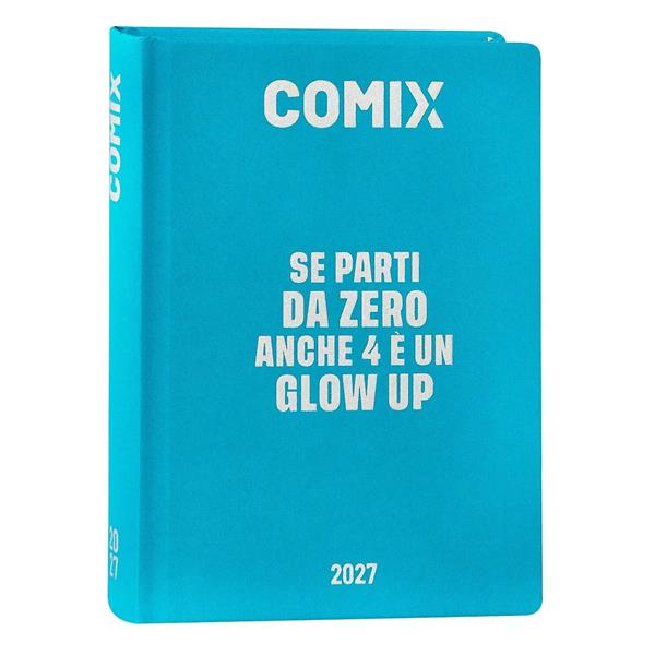Diario Agenda Comix 16Mesi Mignon Plus Azzurro