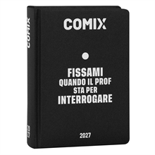 Diario Agenda Comix 16Mesi Mignon Plus Black&White