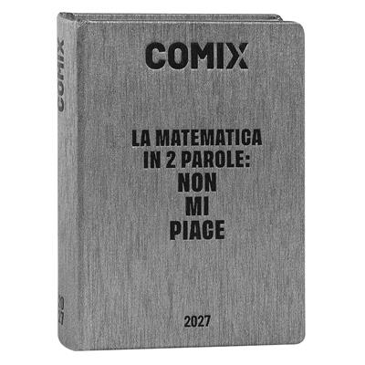 Diario Agenda Comix 16Mesi Mignon Plus Gear Black