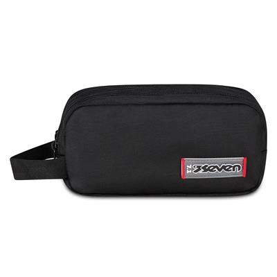Bustina 3 Zip Seven Freethink Unisex Black