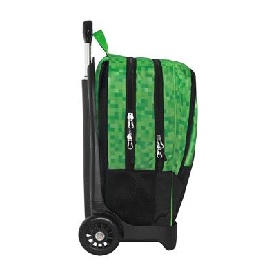 Zaino Organizzato Trolley Staccabile Pixel Minecraft