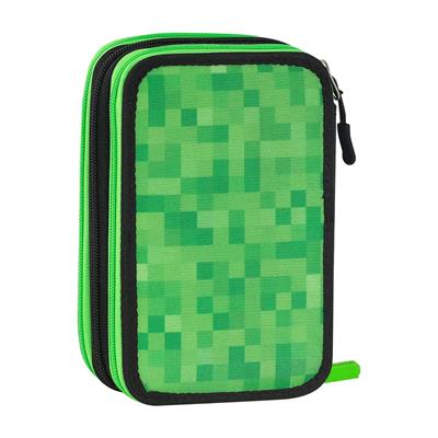 Astuccio Corredo 3 Zip Pixel Minecraft