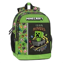 Zaino Scuola Organizzato Mascots Minecraft