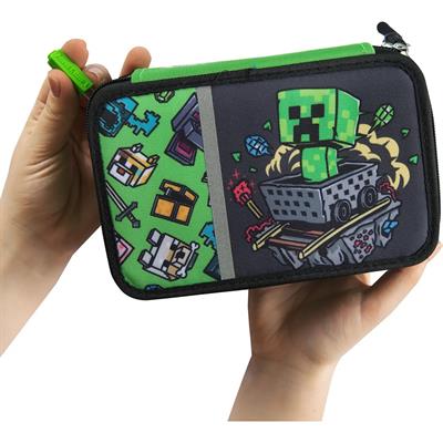 Astuccio Corredo 3 Zip Mascots Minecraft
