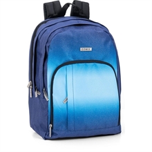 Zaino Organizzato Sfumato Glitter Blu Comix