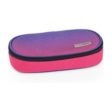 Astuccio Ovale Organizzato Sfumato Glitter Fuxia Comix