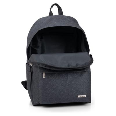 Zaino Americano Glitter Nero Comix