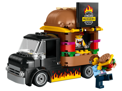 Lego City Furgone Degli Hamburger 60404