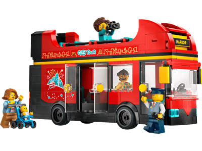 Lego City Autobus Rosso A 2 Piani 60407