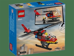 Lego City Elicottero Dei Pompieri 60411
