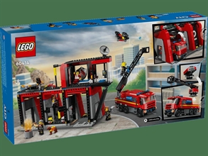 Lego City Caserma Pompieri Autopompa 60414