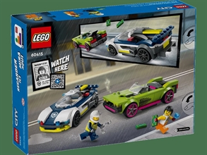 Lego City Inseguim.Macchina Da Corsa 60415