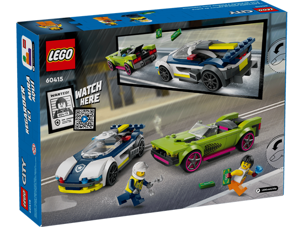 Lego City Inseguim.Macchina Da Corsa 60415