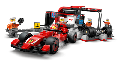 Lego City Il Pit Stop Della Ferrari 60443