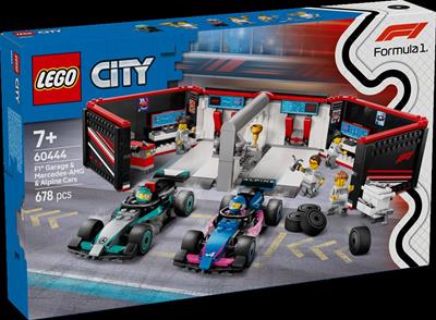 Lego City Il Garage Della Mercedes E Alpine 60444