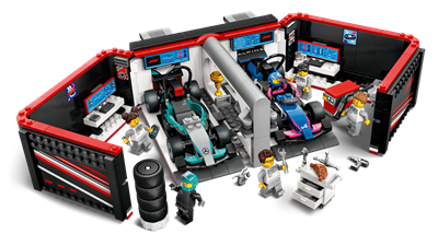 Lego City Il Garage Della Mercedes E Alpine 60444