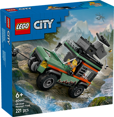 Lego City Fuoristrada Di Montagna 4X4 60447