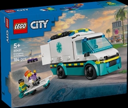 Lego City Ambulanza Di Emergenza 60451