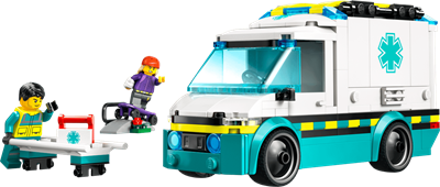 Lego City Ambulanza Di Emergenza 60451