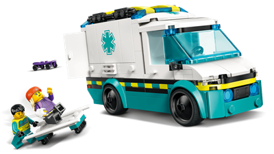 Lego City Ambulanza Di Emergenza 60451