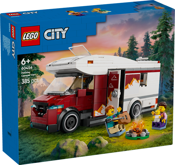 Lego City Camper Van Delle Vacanze D’Avventura 60454