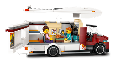 Lego City Camper Van Delle Vacanze D’Avventura 60454