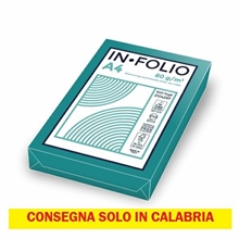 Risma Carta A4 In-Folio Bianca 80gr. 500 Fogli