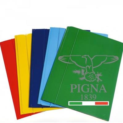 Cartellina 3 Lembi Lux Assortite Elastico Tondo