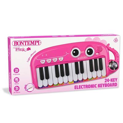 Tastiera Elettronica 24 Tasti Fuxia