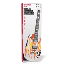 Chitarra Rock Elettronica Wireless Con Microfono Auricolare