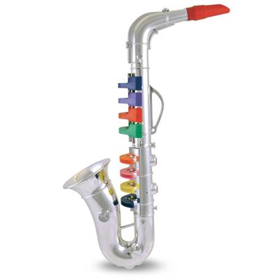 Sassofono Cromato Grande a 8Note