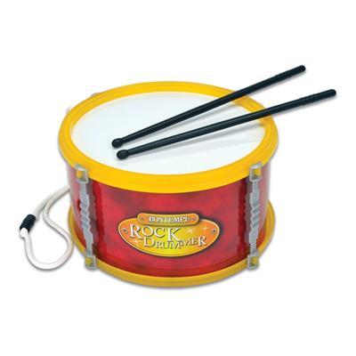 Tamburo Con Tracolla Completo Di Bacchette