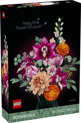 Lego Botanicals Bouquet Di Fiori Rosa 10342