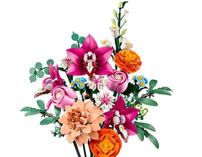Lego Botanicals Bouquet Di Fiori Rosa 10342