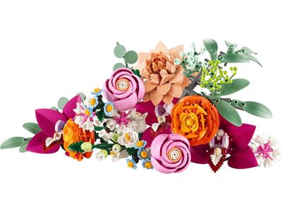 Lego Botanicals Bouquet Di Fiori Rosa 10342