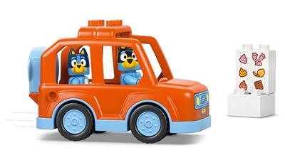 Lego Bluey Visita Alla Gelateria 10458