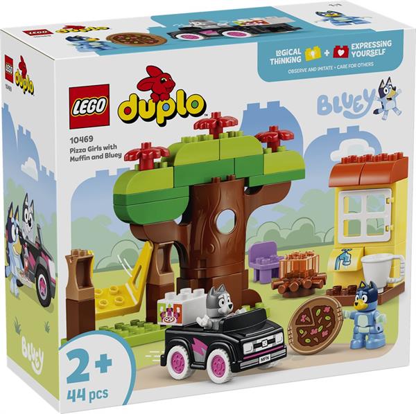 Lego Bluey Pizzaiole Con Muffin E Bluey 10469