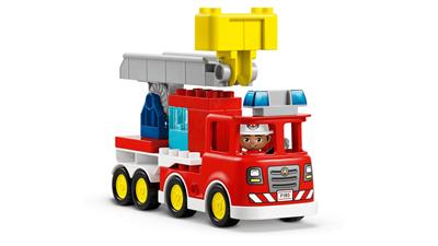 Lego Duplo Autopompa Con Manichetta E Pompiere 10473