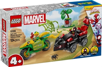 Lego Spidey Inseguimento Dino-Veicoli Spin Ed Electro 11198